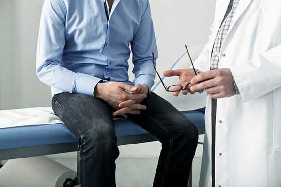 Ver a un médico por dolor en los testículos cuando está excitado.